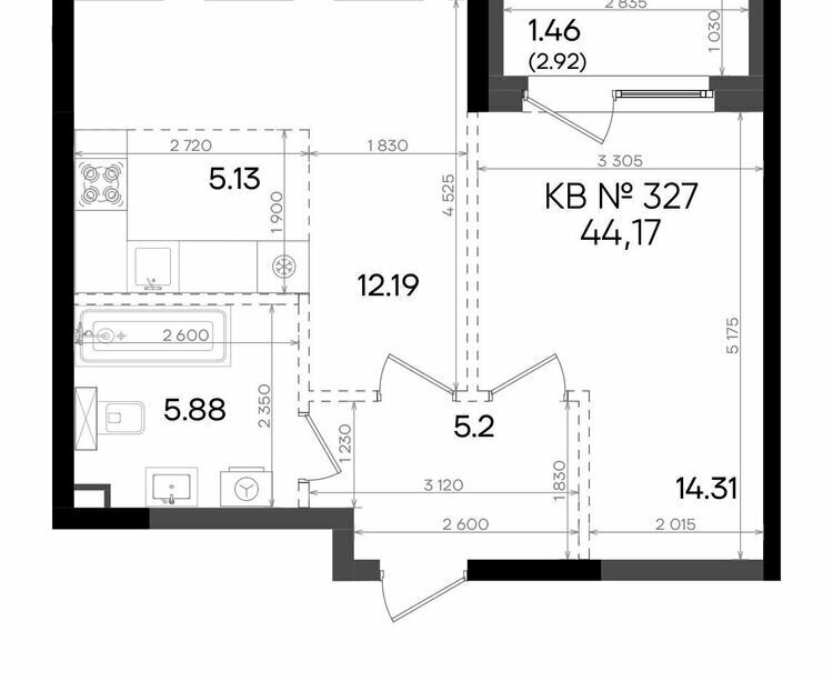 квартира г Казань метро Горки р-н Советский ул Аделя Кутуя 181 фото 1