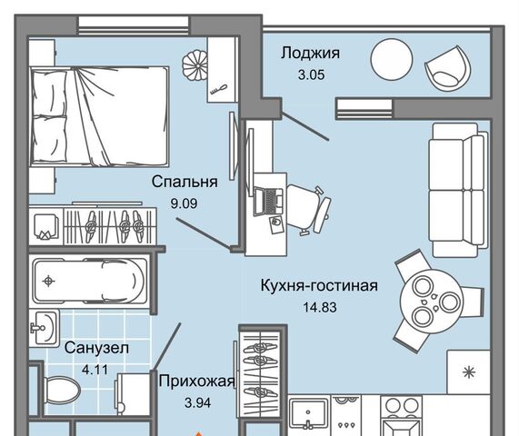 р-н Заволжский пр-кт Авиастроителей 2 ЖК «Светлые кварталы» фото