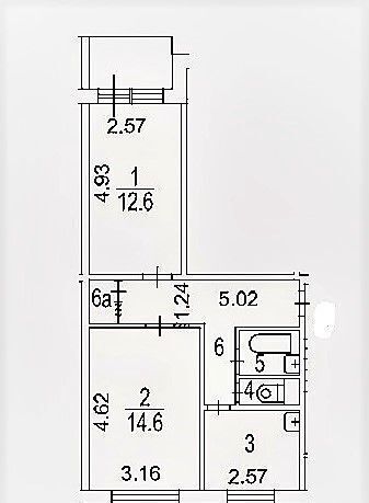 квартира г Москва метро Марьино б-р Новочеркасский 11 фото 26