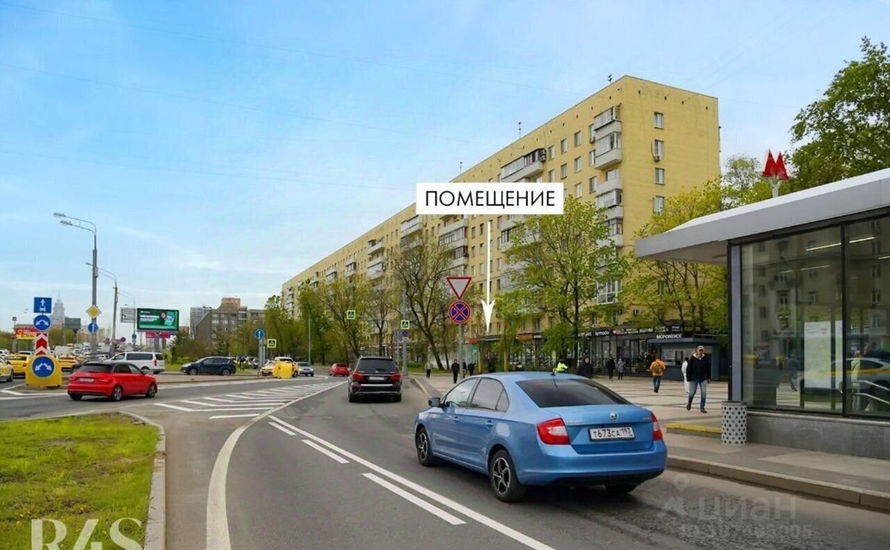 торговое помещение г Москва метро Молодежная ул Молодогвардейская 33к/2 фото 5