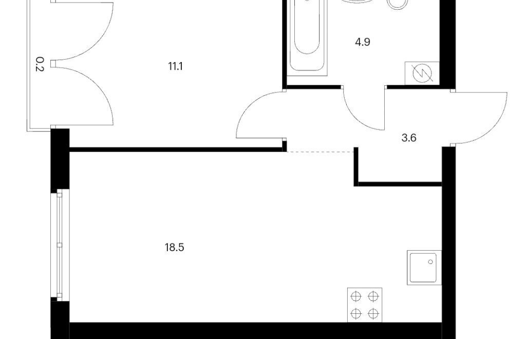 квартира г Москва метро Бутырская ул Руставели 16к/1 фото 1