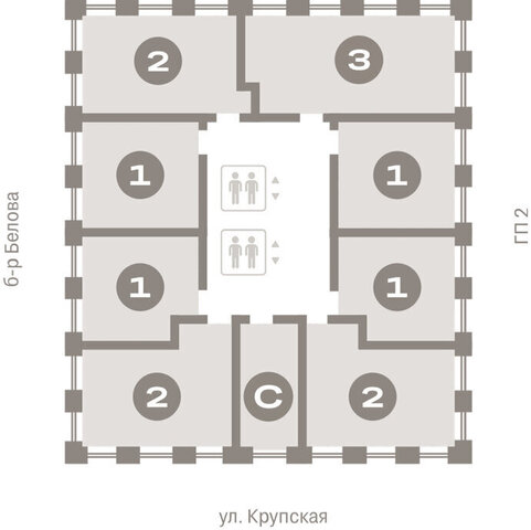 квартира Кварталы Драверта 1 фото