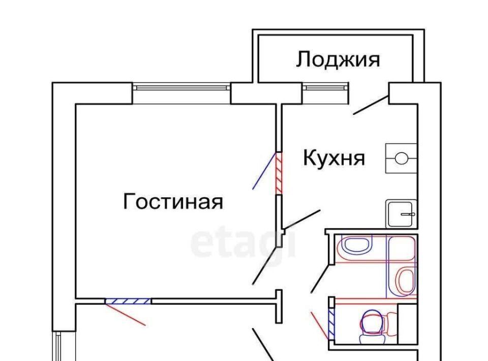 квартира г Липецк р-н Правобережный ул Ленина 29 фото 20