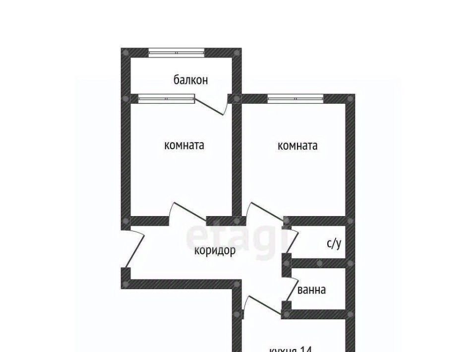 квартира г Краснодар р-н Прикубанский Музыкальный ул им. Рахманинова С.В. 31 фото 11