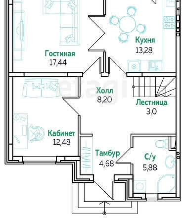 дом г Краснодар ул Оливковая 1к/7 фото 23