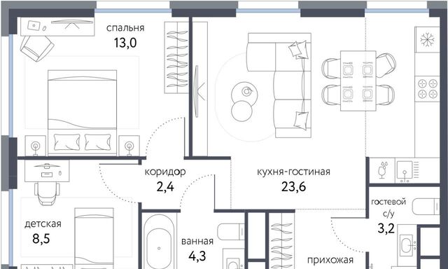 метро Бульвар Рокоссовского ЖК «Сиреневый парк» муниципальный округ Метрогородок фото