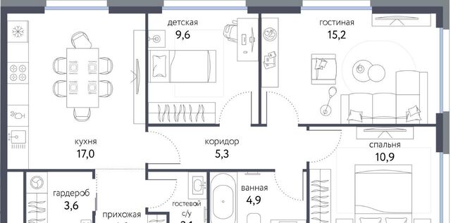 метро Бульвар Рокоссовского ЖК «Сиреневый парк» фото