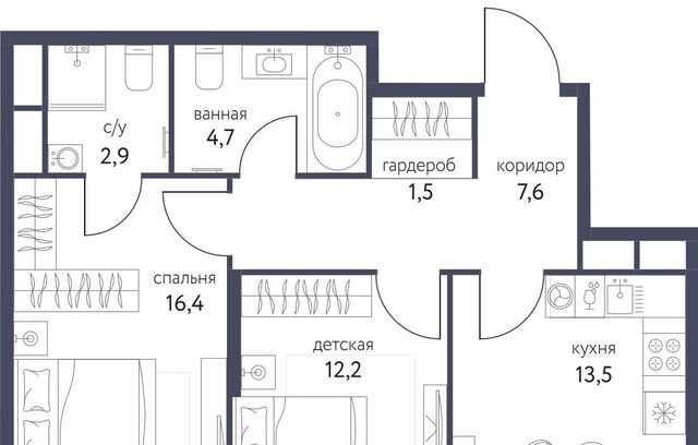 метро Бульвар Рокоссовского ЖК «Сиреневый парк» муниципальный округ Метрогородок фото