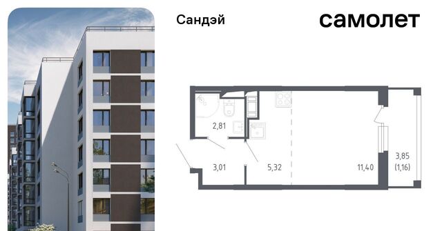 метро Проспект Ветеранов 7/2 округ Константиновское фото