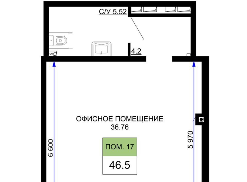 свободного назначения г Краснодар р-н Прикубанский ЖК «Дыхание» фото 16