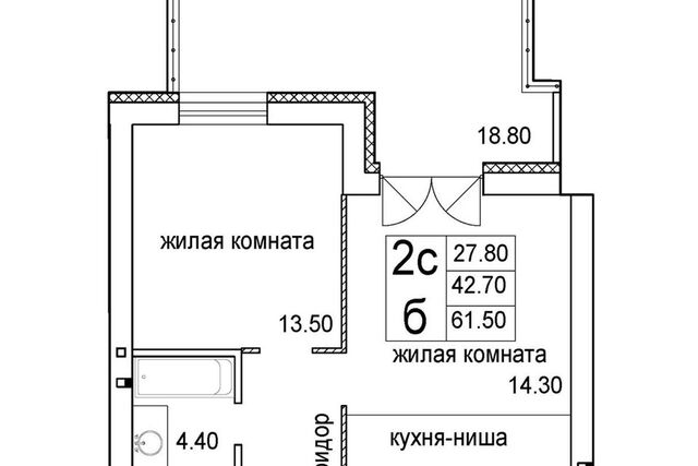 квартира р-н Октябрьский дом 2 городской округ Новосибирск фото