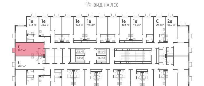 квартира г Москва метро Пражская ЖК Парксайд 2 муниципальный округ Чертаново Центральное фото 2