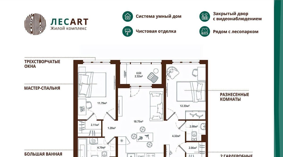 квартира р-н Ломоносовский п Аннино Новоселье городской поселок, Проспект Ветеранов, ул. Большая Балтийская, 10к 2 фото 1