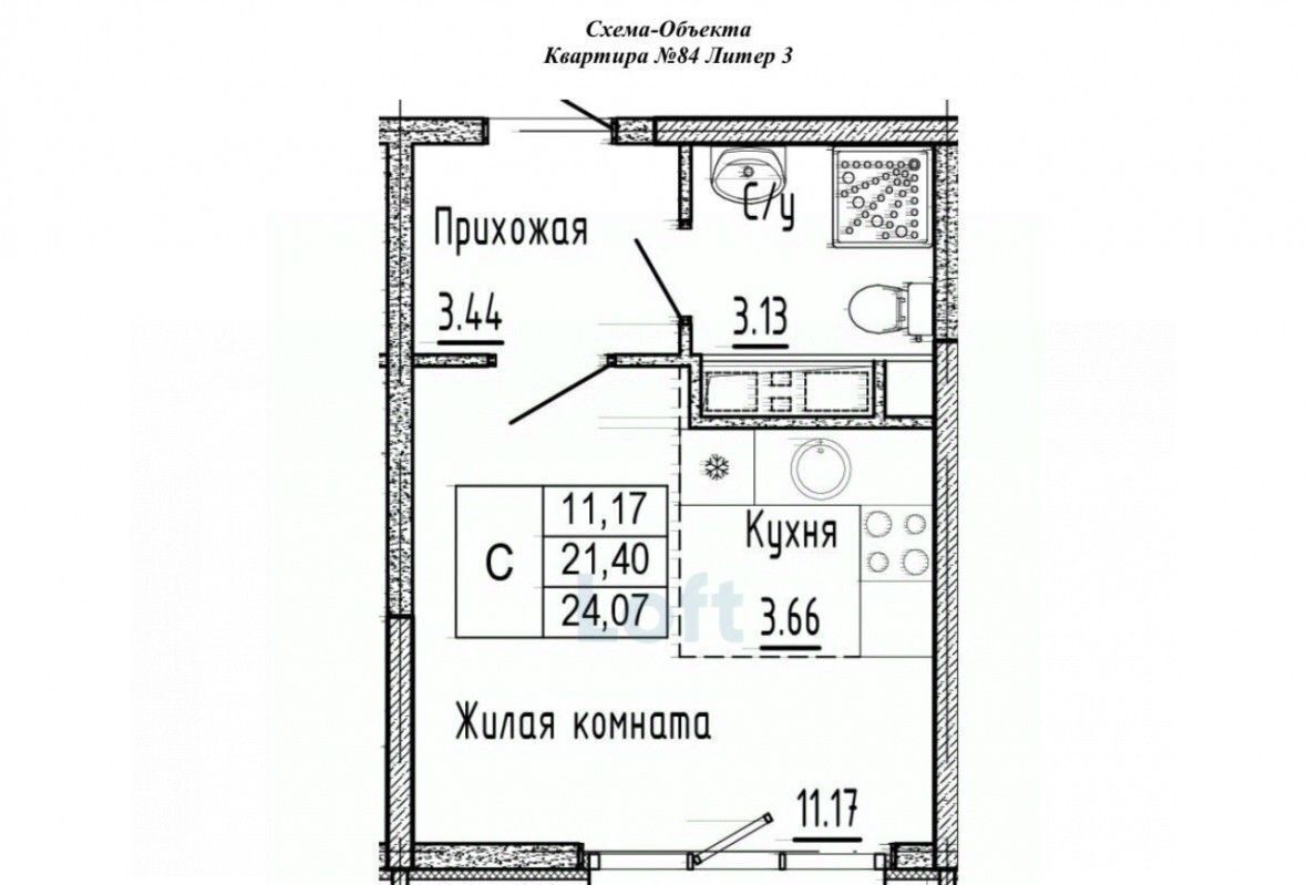 квартира р-н Туапсинский с Ольгинка 13 фото 4