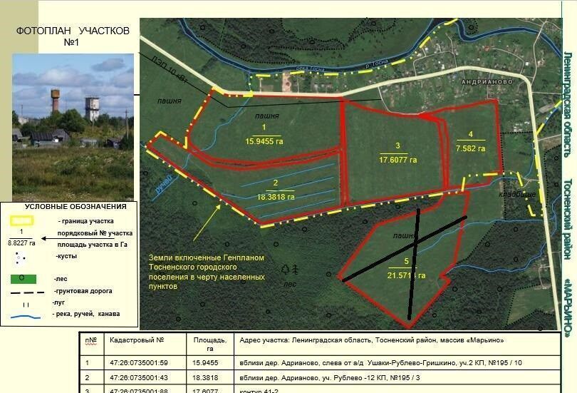 земля р-н Тосненский д Андрианово Московское шоссе, 52 км, Тосненское городское поселение, 32, Тосно фото 4