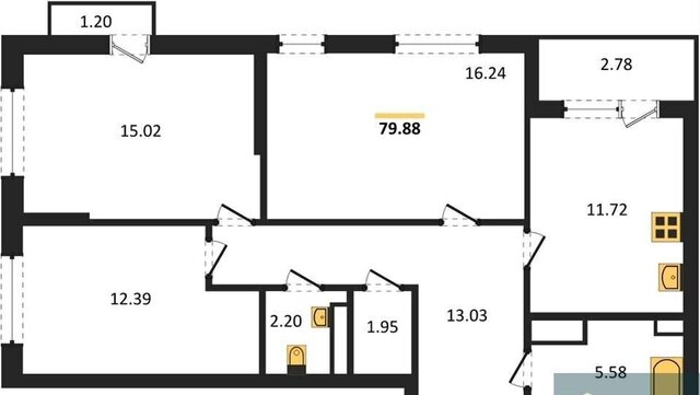 р-н Центральный ул Ломоносова 116/25 ЖК «‎Городские сады» д. 116/5, 116/23, 116/24 фото