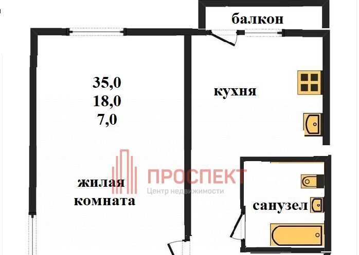 квартира г Пенза р-н Октябрьский ул Бородина 17 фото 2