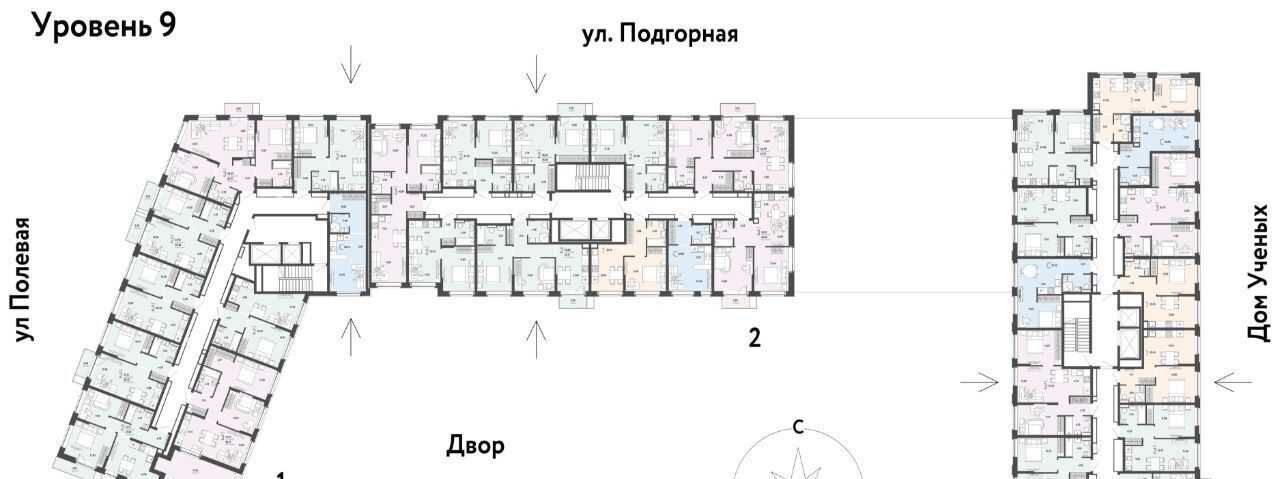 квартира г Тюмень р-н Калининский ул Подгорная 73 фото 2