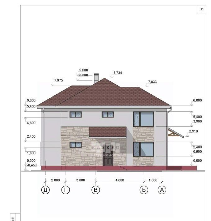 дом г Видное проезд Старых Большевиков 20в Домодедовская фото 10