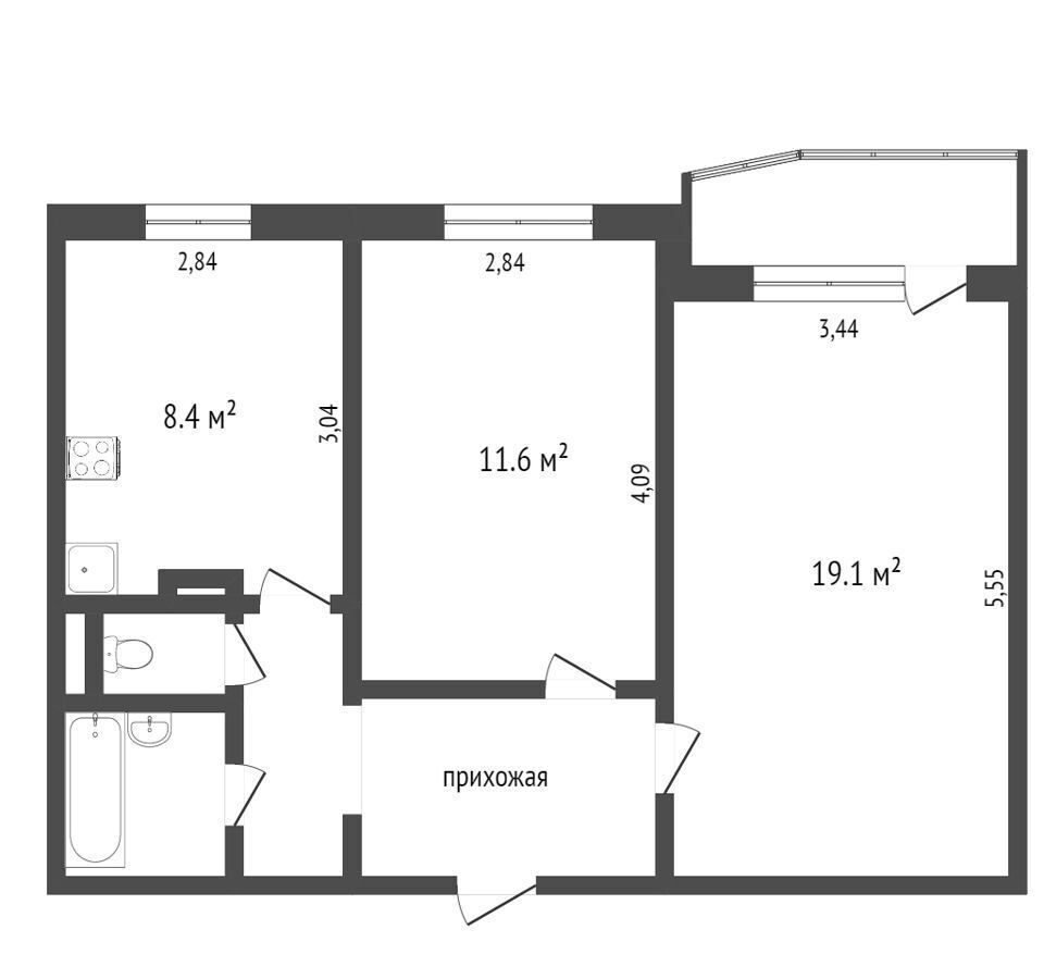 квартира г Нижневартовск ул Мира 31/2 Тюменская обл. фото 23