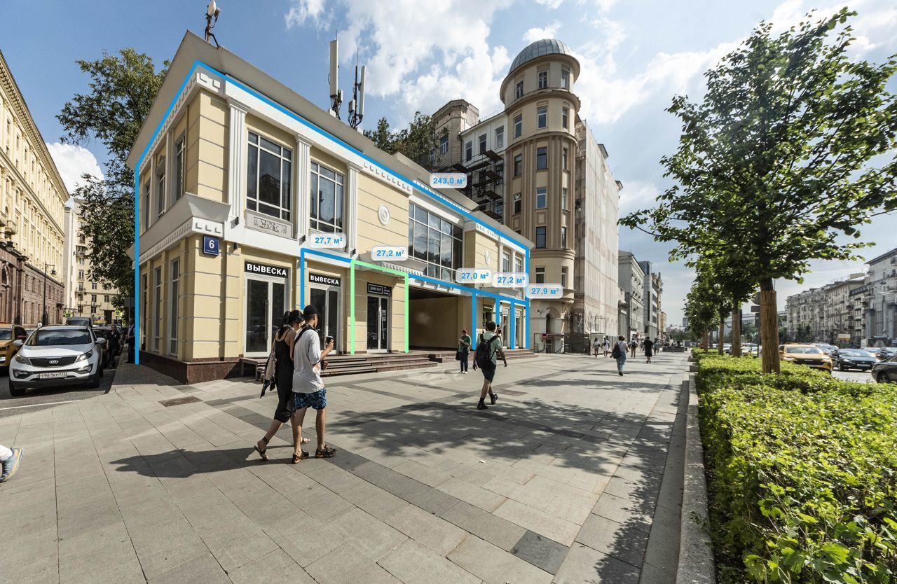 торговое помещение г Москва метро Маяковская ул Большая Садовая 6с/2 фото 3