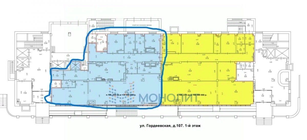 свободного назначения г Нижний Новгород Московская ул Гордеевская фото 1