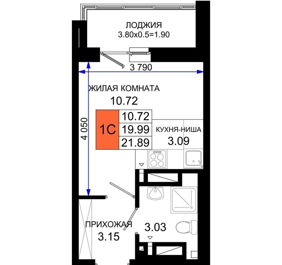 квартира г Ростов-на-Дону р-н Октябрьский пер Элеваторный ЖК «Октябрь Парк» поз. 2. 1 фото 2