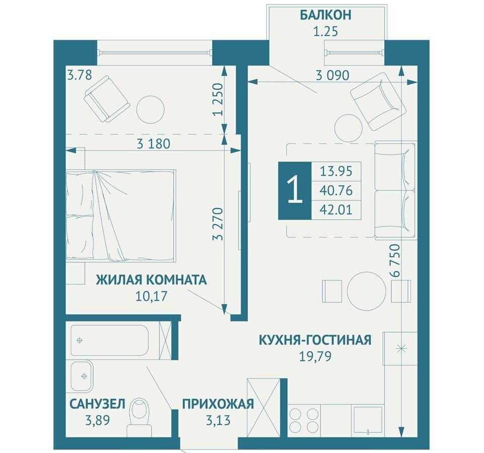 квартира г Краснодар р-н Прикубанский ул. Профессора Рудакова/Душистая/4-я Целиноградская, стр. 1 фото 1