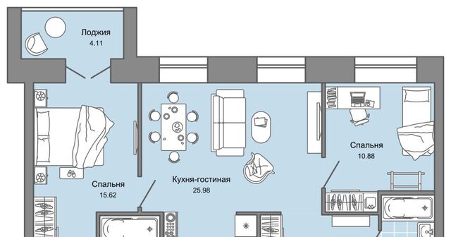 р-н Заволжский Новый Город ЖК Центрополис 5 Центральный кв-л фото