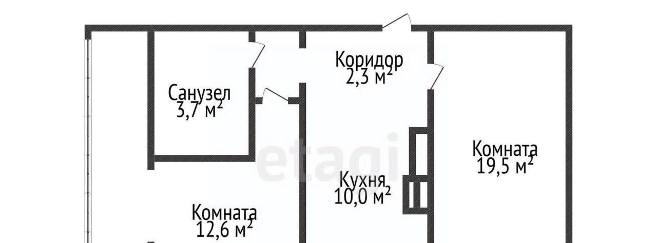 квартира г Краснодар р-н Западный ул им. 70-летия Октября 34 ЖК «Юбилейный» фото 12