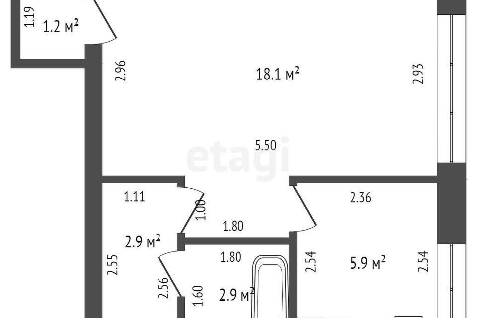 квартира г Стерлитамак пр-кт Ленина 39 Стерлитамак городской округ фото 10