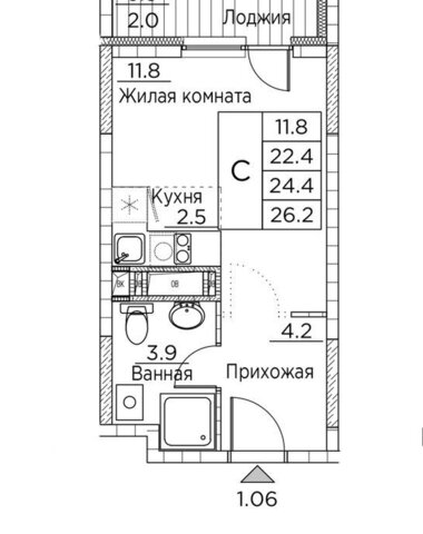 р-н Ленинский ул Расула Гамзатова 7к/3 фото