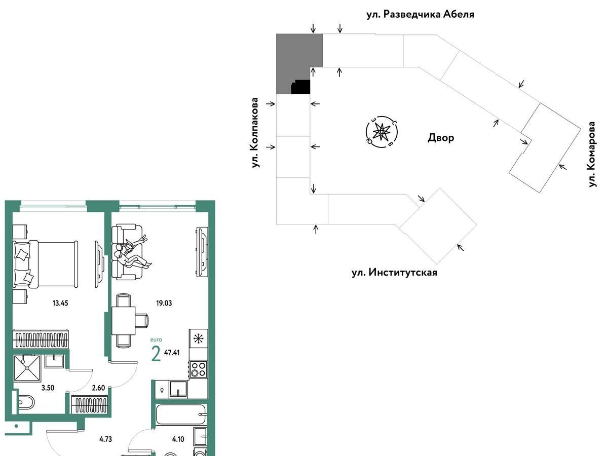 квартира г Москва метро Технопарк пр-кт Андропова 3 оч фото 1