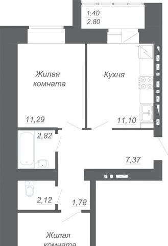 р-н Зеленодольский с Осиново ЖК «Радужный-2» Осиновское с/пос, Авиастроительная фото