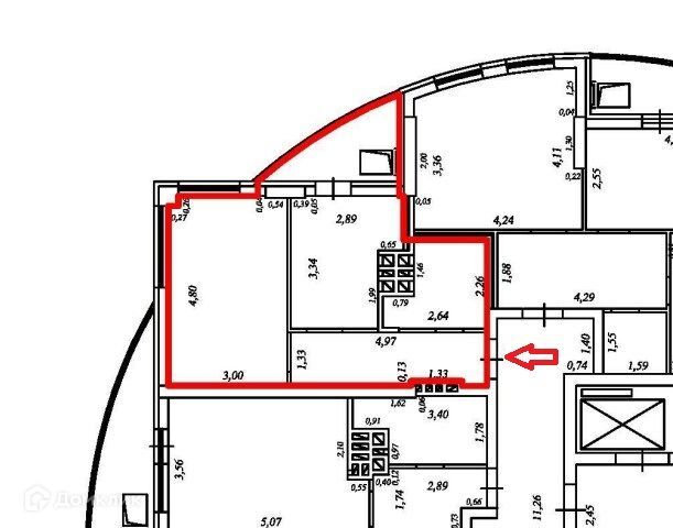 квартира г Самара р-н Октябрьский ул Ново-Садовая 201б городской округ Самара фото 10