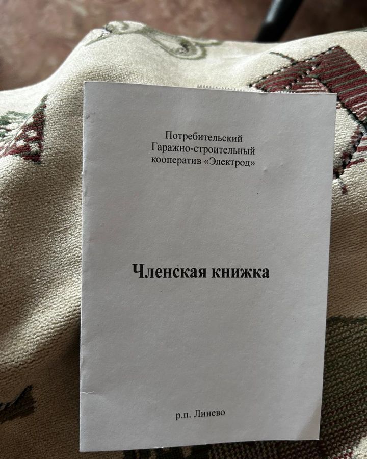 гараж р-н Искитимский рп Линево городское поселение Линёво фото 1