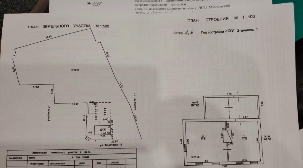 дом р-н Мошковский с Локти ул Советская 19 фото 12
