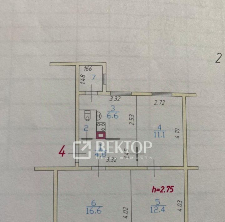 квартира г Иваново р-н Октябрьский ул Коллективная 30 фото 12