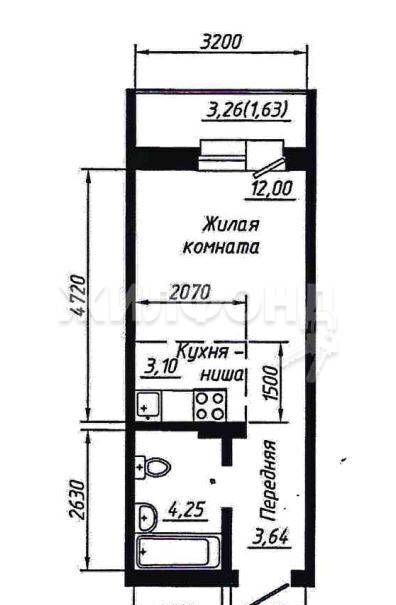 квартира г Новосибирск р-н Ленинский ул Забалуева 102 жилой массив Радуга Сибири фото 10