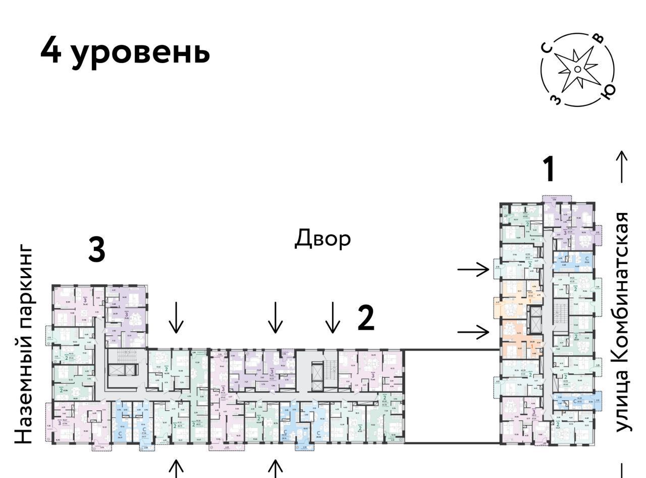 квартира г Тюмень р-н Калининский ул Полевая 108 Калининский административный округ фото 2