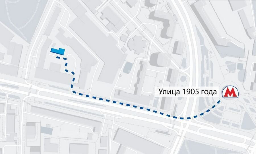 производственные, складские г Москва метро Улица 1905 года ш Звенигородское 18/20к 3 муниципальный округ Пресненский фото 3