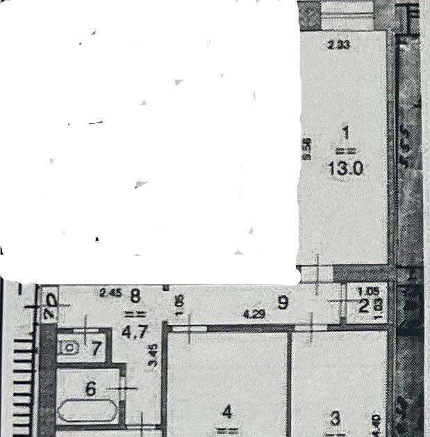 квартира г Нижний Новгород р-н Советский Горьковская ул Окский Съезд 1 фото 13