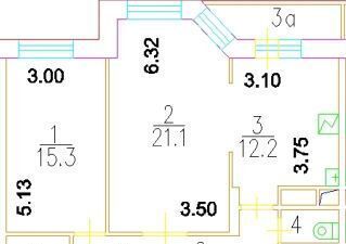 квартира г Москва метро Автозаводская ул Трофимова 9к/2 фото 19