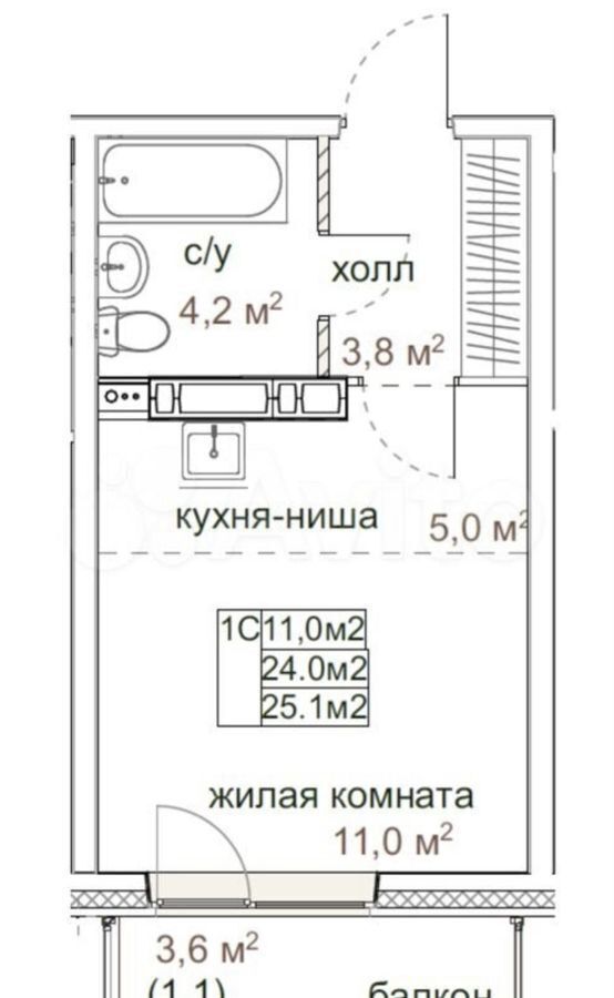 квартира г Пермь р-н Мотовилихинский ул КИМ 57а Дом комфорт-класса Викинг фото 5