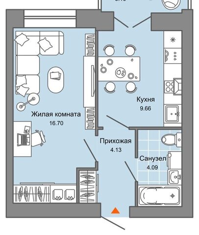 р-н Заволжский ЖК Центрополис 5 Город, Центральный фото