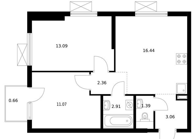 Заречный парк Девяткино, мкр. 1, кв-л 1. 3, стр. 7. 2 фото