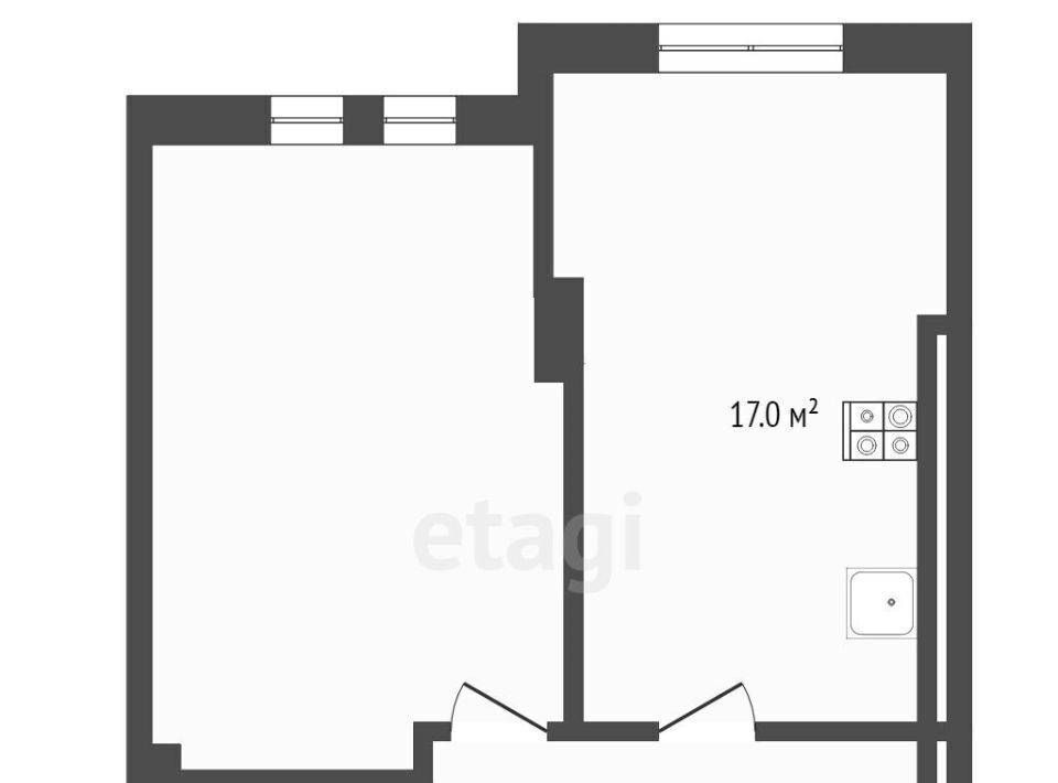 квартира г Батайск ул Ворошилова 8к/1 фото 2