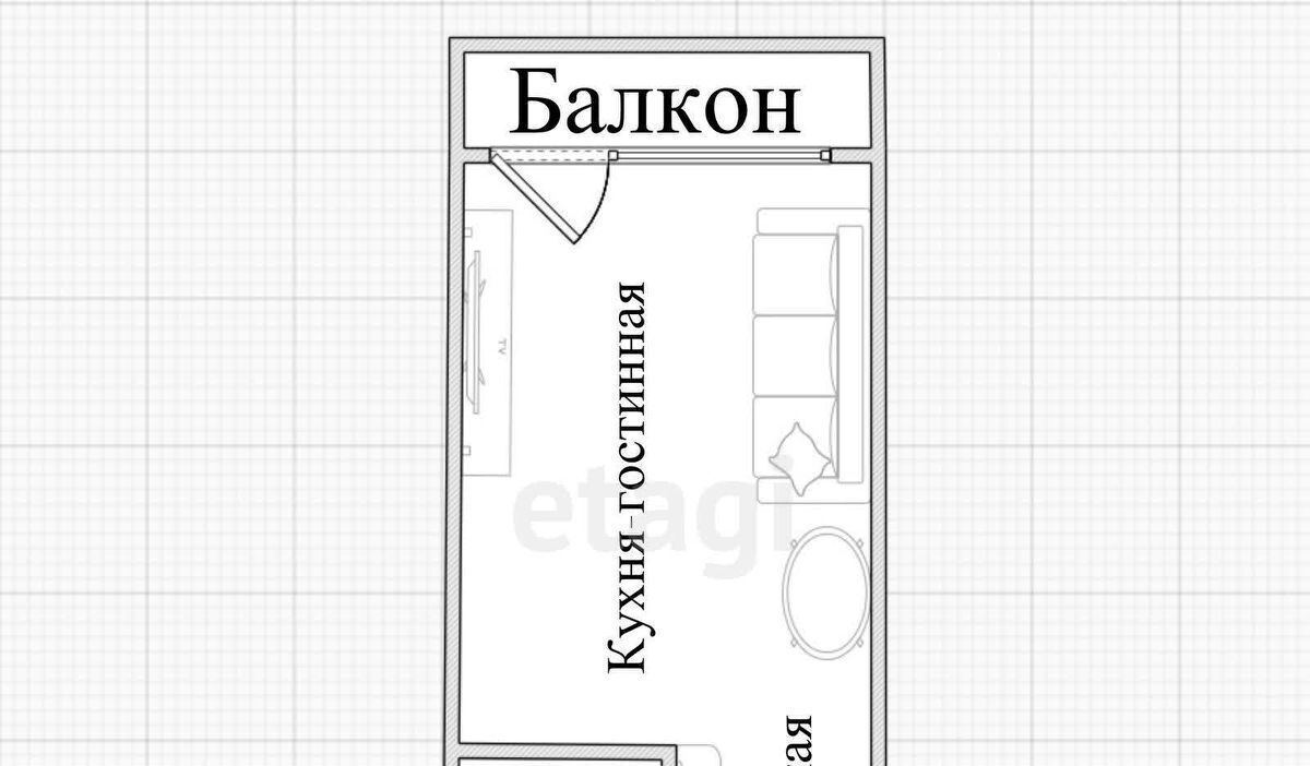 квартира г Владивосток р-н Ленинский 71-й микрорайон ул Ватутина 4ж фото 16