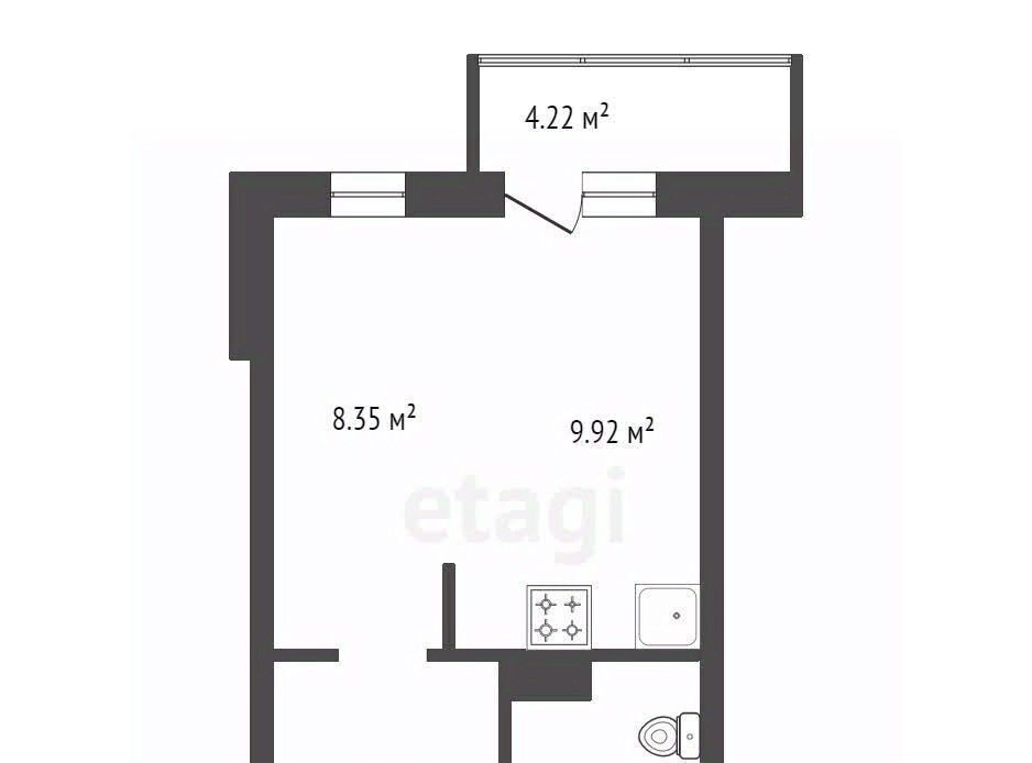 квартира г Красноярск р-н Советский ул 3-я Краснодарская 1 фото 14