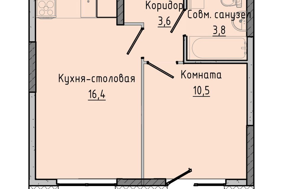 квартира г Ижевск р-н Октябрьский Центральный ул Пушкинская 214 городской округ Ижевск фото 1